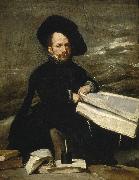 Diego Velazquez Jester Don Diego de Acedo Spain oil painting artist